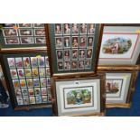 CIGARETTE CARDS AND PRINTS, comprising Will's complete Cinema Stars series 1 & 2 and Will's Garden