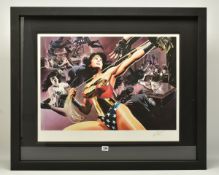 ALEX ROSS FOR DC COMICS (AMERICAN CONTEMPORARY) 'WONDER WOMAN: DEFENDER OF TRUTH', a signed