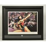 ALEX ROSS FOR DC COMICS (AMERICAN CONTEMPORARY) 'WONDER WOMAN: DEFENDER OF TRUTH', a signed