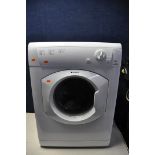 A HOTPOINT TVM560 DRYER measuring width 60cm x depth 56cm x height 85cm (PAT pass and working)