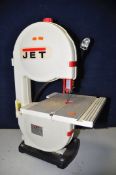 A JET HWBS-9 BANCH TOP BAND SAW with blade (PAT pass and working) along with two packs of new band