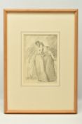 ATTRIBUTED TO GEORGE ROMNEY (1734-1802) A STUDY OF TWO FEMALE CLASSICAL FIGURES, attribution