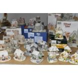 TWENTY NINE SNOW COVERED LILLIPUT LANE SCULPTURES FROM VARIOUS COLLECTIONS, some boxed and with
