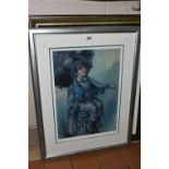 BARRY LEIGHTON-JONES (BRITISH 1932-?) TWO SIGNED LIMITED EDITION GICLEÉ PRINTS, comprising 'Young