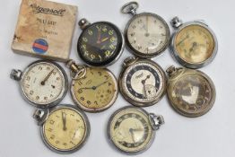 A BAG OF 'INGERSOLL AND SMITHS' POCKET WATCHES, to include six 'Ingersoll' pocket watches and