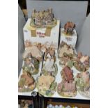 FOURTEEN LARGER LILLIPUT LANE SCULPTURES FROM SOUTH EAST COLLECTION, comprising boxed The Kings Arms