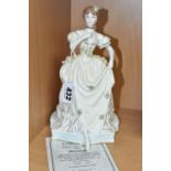 A COALPORT LIMITED EDITION MOONLIGHT FIGURINE, no. 897/1000, part of the English Rose collection