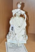 A COALPORT LIMITED EDITION MOONLIGHT FIGURINE, no. 897/1000, part of the English Rose collection