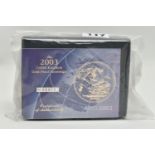 A ROYAL MINT 2003 GOLD PROOF SOVEREIGN COIN, in a sealed box of issue, mintage of 8,915