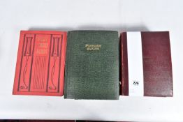 POSTCARDS, three albums containing approximately 648* early 20th century Postcards (early