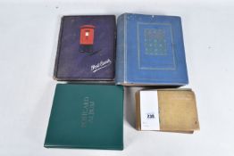 POSTCARDS, four albums containing approximately 337* early 20th century Postcards (Edwardian -