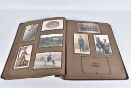 OVER FOUR HUNDRED POSTCARDS AND PHOTOGRAPHS CONTAINED IN AN ALBUM and featuring many different