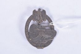 A GERMAN THIRD REICH 25 PANZER ASSAULT BADGE, this badge was awarded for those who took part in 25