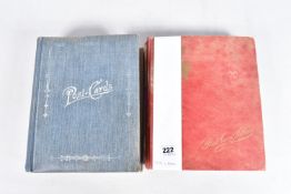 POSTCARDS, two albums containing approximately 487* early 20th century Postcards (early