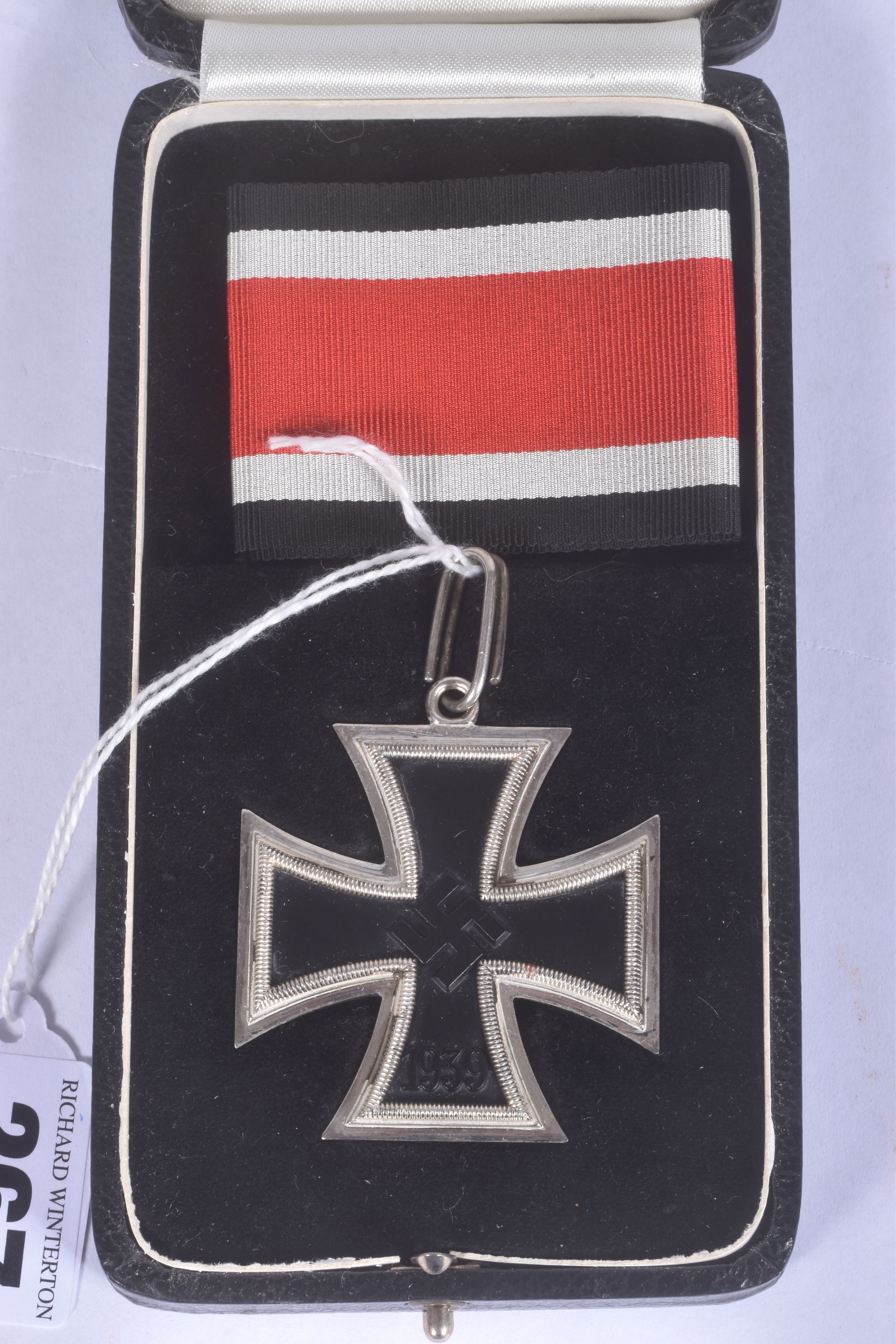 A KNIGHTS CROSS OF THE IRON CROSS, it is believe these iron crosses were made by Steinhauer & Luck