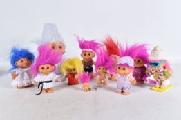 A COLLECTION OF MODERN TROLL FIGURES, majority by Dam or Russ, all appear complete and in good