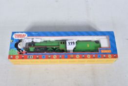 A BOXED HORNBY RAILWAYS OO GAUGE THOMAS AND FRIENDS, 'Henry' the green engine No.3 (R9049),
