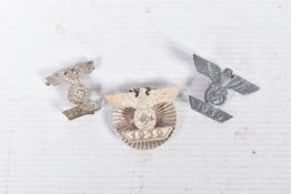 THREE GERMAN THIRD REICH 1939 CLASPS FOR THE IRON CROSS, these clasps were awarded to German
