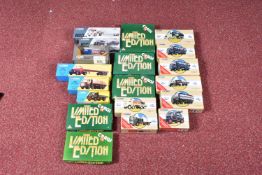 A QUANTITY OF BOXED CORGI CLASSICS LORRY, TRUCK AND VAN MODELS, to include Heavy Haulage series