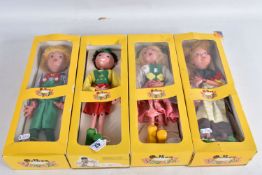 FOUR BOXED PELHAM PUPPETS, SS Tyrolean Girl and SS Tyrolean Boy, SL Hansel and SL Gretel, all appear