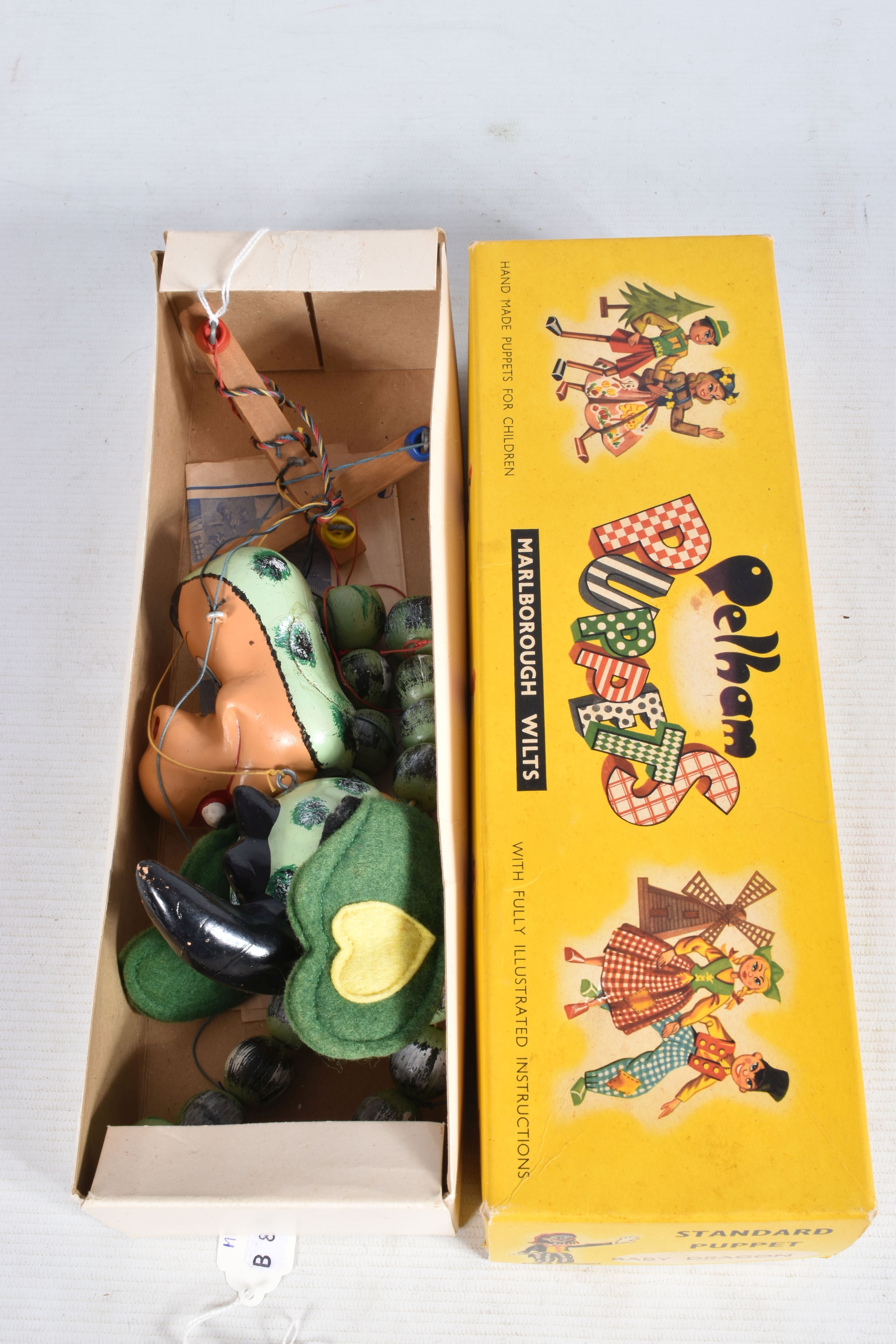 THREE BOXED PELHAM PUPPETS, Mother Dragon, Baby Dragon and Frog, all appear complete and in fairly - Image 16 of 23