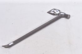 A NATIONAL FIRE SERVICE AXE/ CROSSBAR, THIS AXE SHOWS THE USUAL WEAR that you would expect with