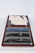 A BOXED HORNBY RAILWAYS OO GAUGE THE COLLECTION LIMITED EDITION BOXED SET OF THREE MODELS OF A4
