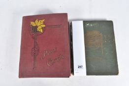 POSTCARDS, two albums containing approximately 492* early 20th century BIRTHDAY Postcards (Edwardian