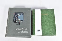 POSTCARDS, two albums containing approximately 513* early 20th century Postcards (early
