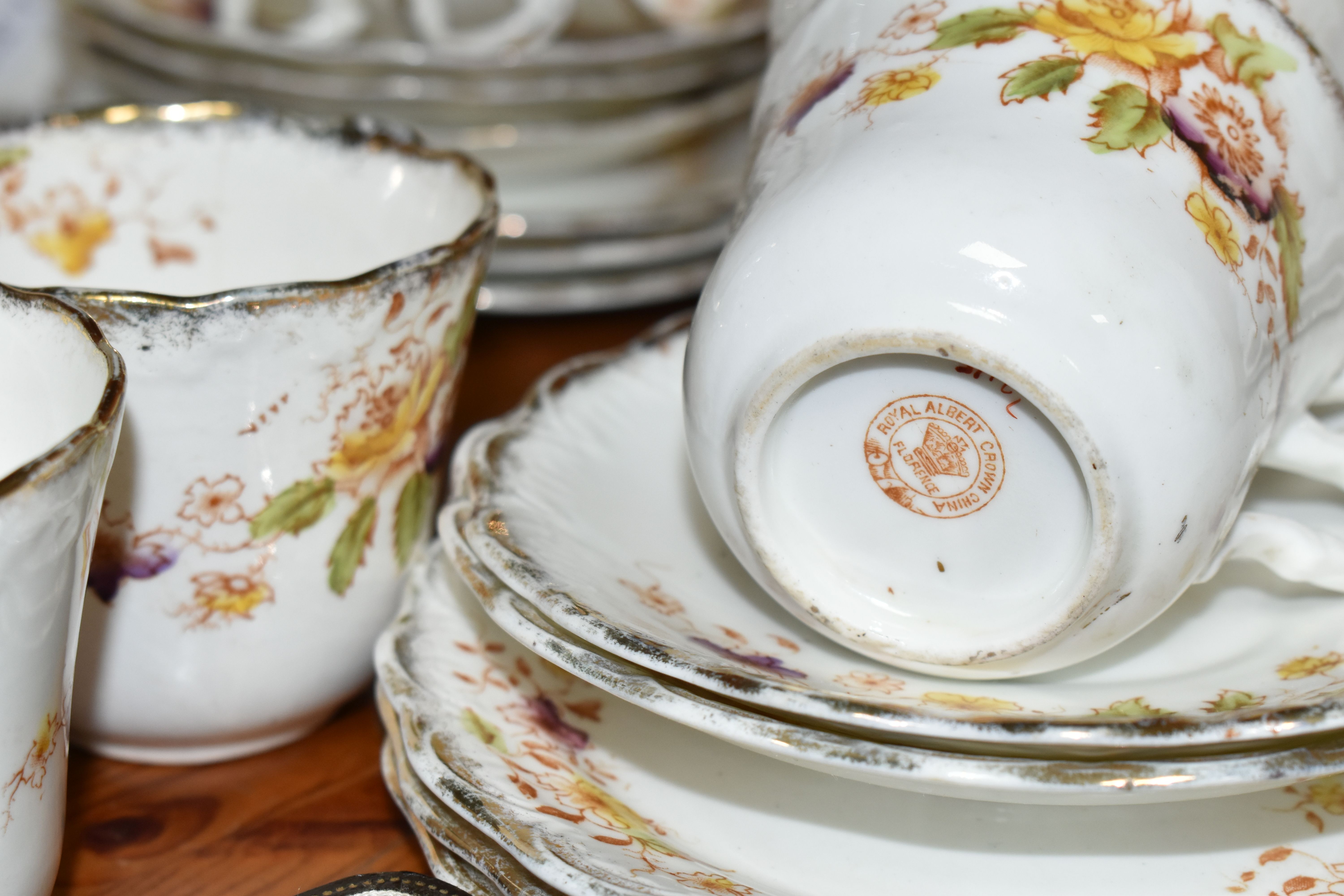 A ROYAL ALBERT 'FLORENCE' PATTERN TEA SET TOGETHER WITH TWO WORLD CUP COIN COLLECTIONS, comprising - Image 8 of 11