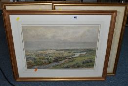 FOUR LATE 19TH/ EARLY 20TH CENTURY WATERCOLOURS, comprising William Snell Morrish (1844-1917) an