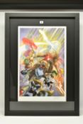 ALEX ROSS FOR DC COMICS (AMERICAN CONTEMPORARY) 'GUARDIANS OF THE GALAXY', a signed limited
