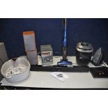 A SELECTION OF HOUSHOLD ELECTRICALS to include a Lakeland bread maker, Sony DVPSR760H DVD player,