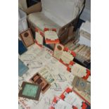 TWO BOXES OF MAPS AND RAILWAY INTEREST EPHEMERA, a quantity of mainly UK Ordnance Survey maps in