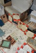 TWO BOXES OF MAPS AND RAILWAY INTEREST EPHEMERA, a quantity of mainly UK Ordnance Survey maps in