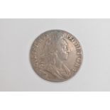 A WILLIAM III OCTAVO 1695 CROWN COIN