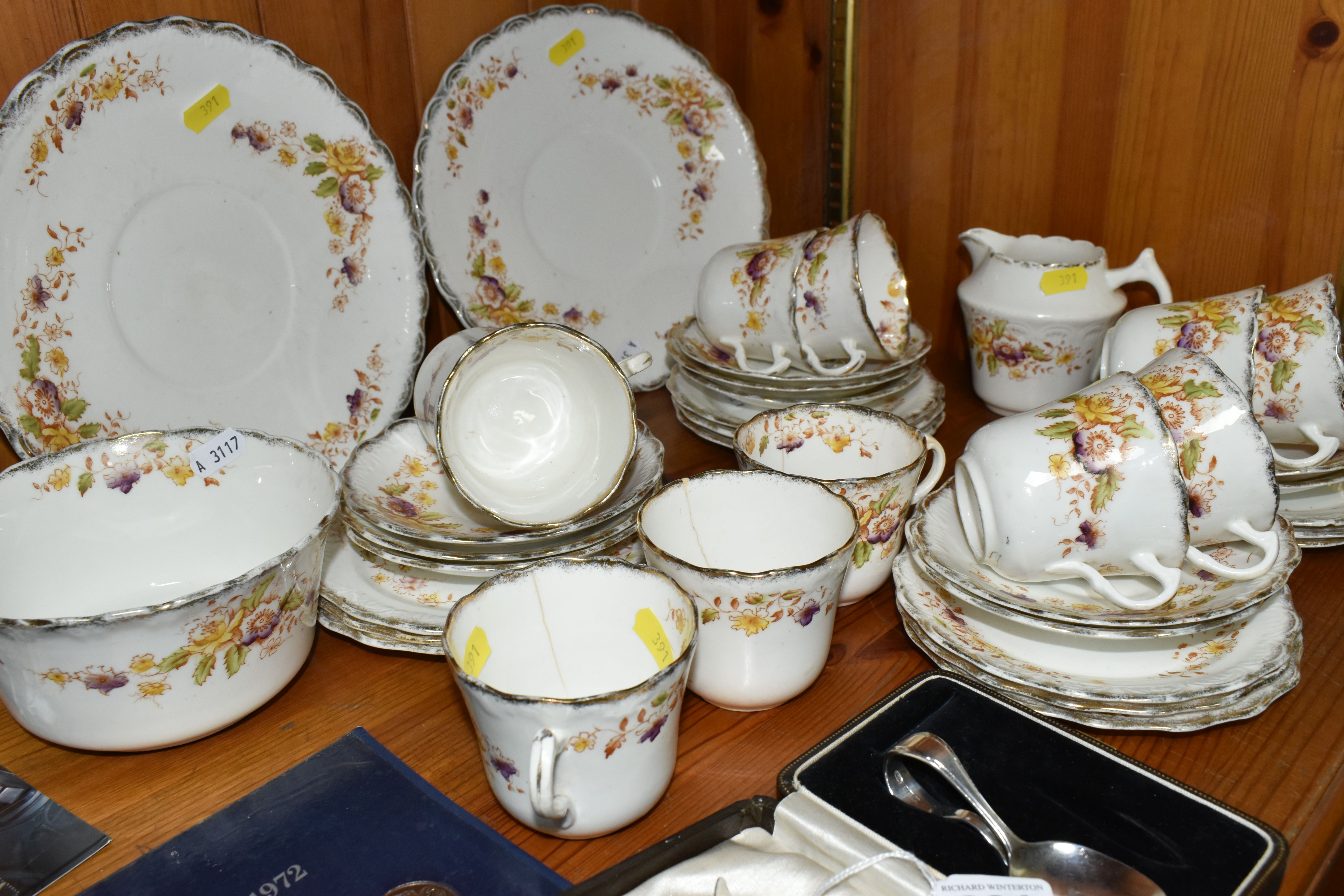 A ROYAL ALBERT 'FLORENCE' PATTERN TEA SET TOGETHER WITH TWO WORLD CUP COIN COLLECTIONS, comprising - Image 6 of 11