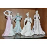 FOUR COALPORT FIGURINES, comprising limited edition 'The Willis Collection, Artisan's Choice - 2003'