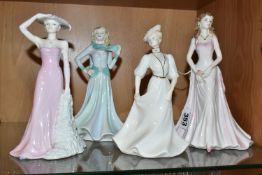 FOUR COALPORT FIGURINES, comprising limited edition 'The Willis Collection, Artisan's Choice - 2003'