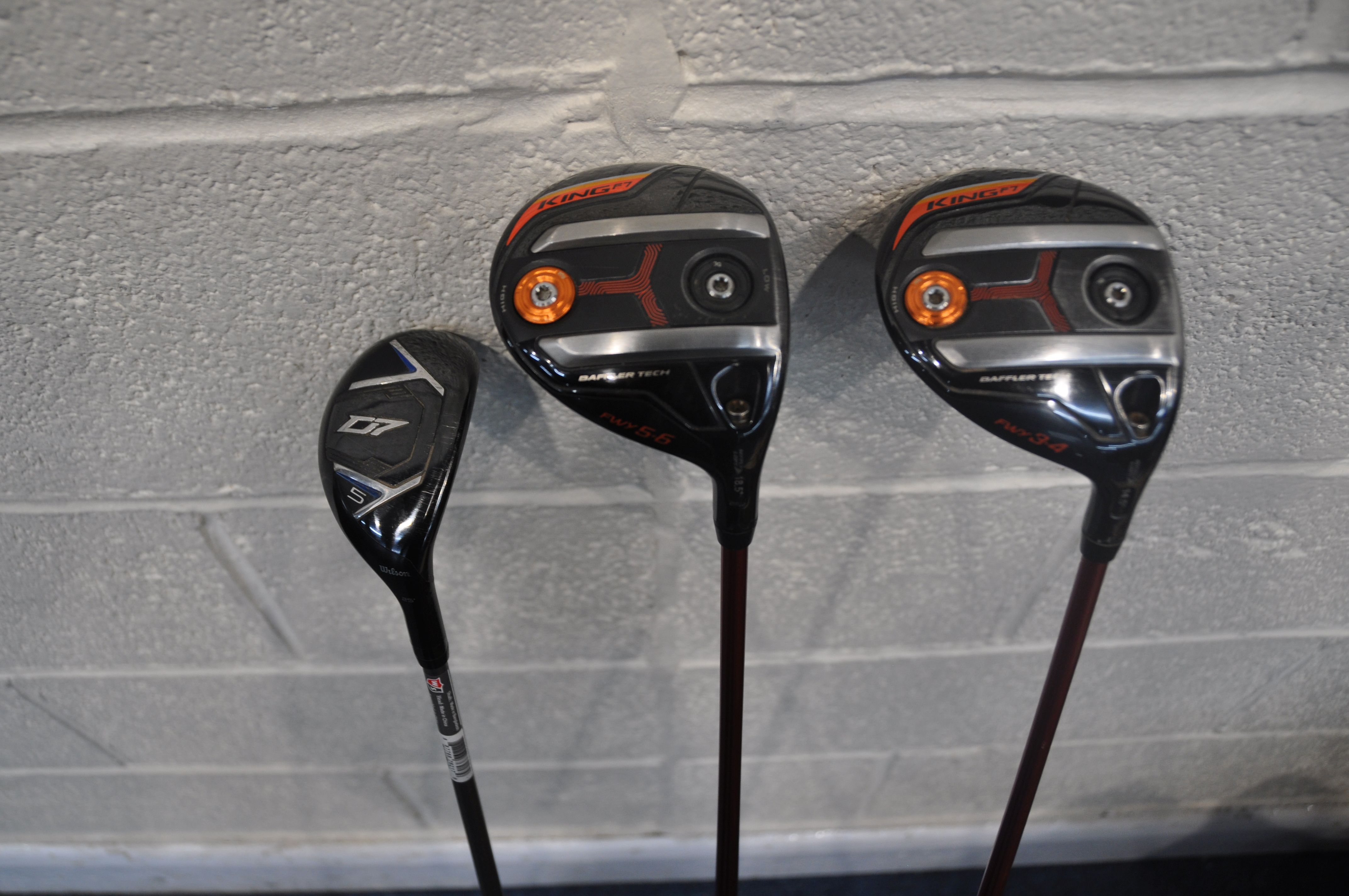 TWO COBRA KING F7 GOLF CLUBS along with Wilson D7 (all in used condition) (3) - Image 3 of 5