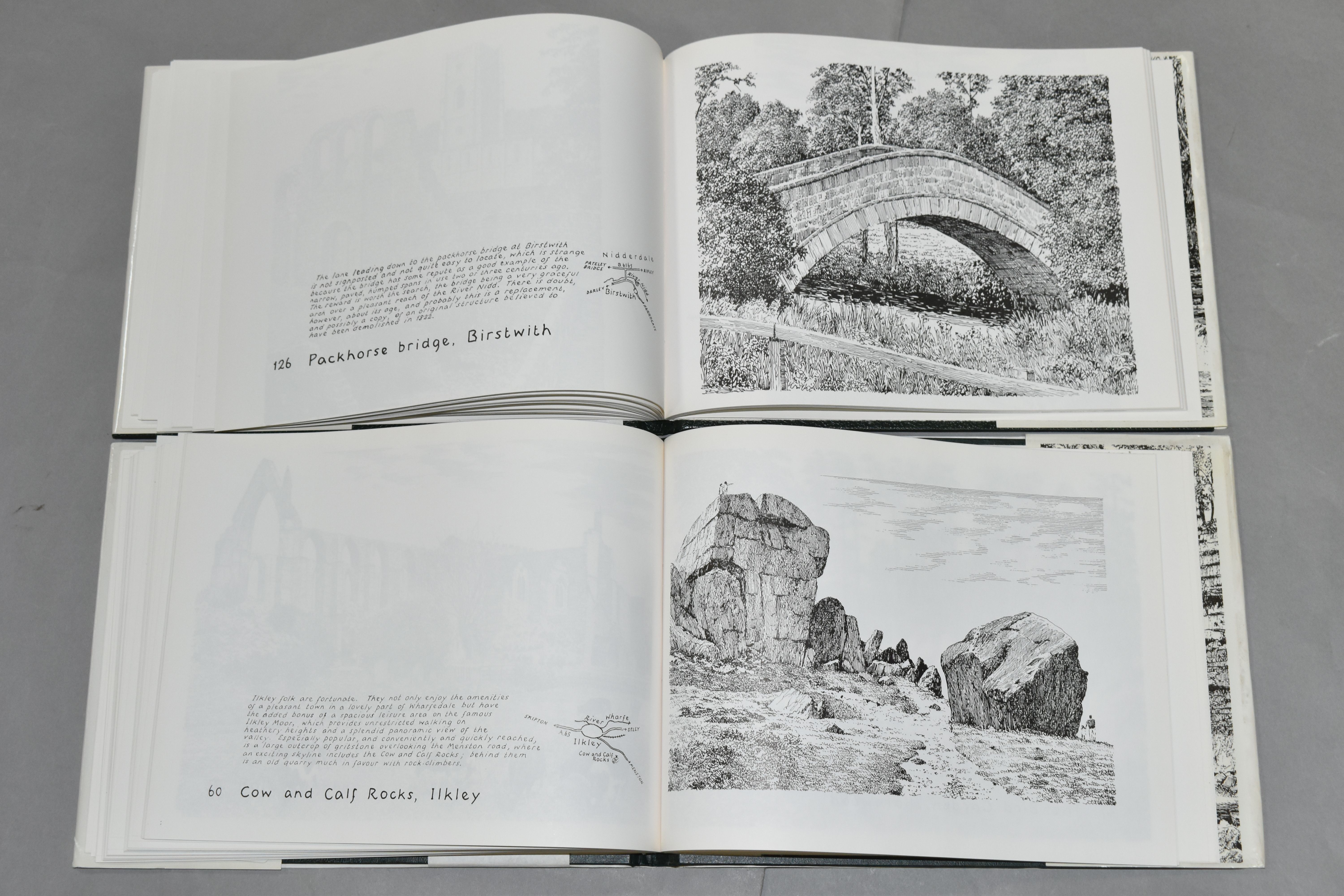 ALFRED WAINWRIGHT - TWO BOOKS, later editions of A dales Sketchbook and A Second Dales Sketchbook, - Image 10 of 11