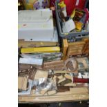 A QUANTITY OF ASSORTED DOLLS HOUSE PARTS AND ACCESSORIES, to include boxed unbuilt Dolls House