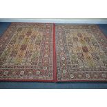 TWO MODERN IKEA VALBY RUTA RUGS, 170cm x 230cm (condition:- a clean) (2)