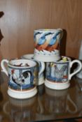 FOUR EMMA BRIDGEWATER MUGS, comprising two Matthew Rice 'A Year In The Country' series mugs, a