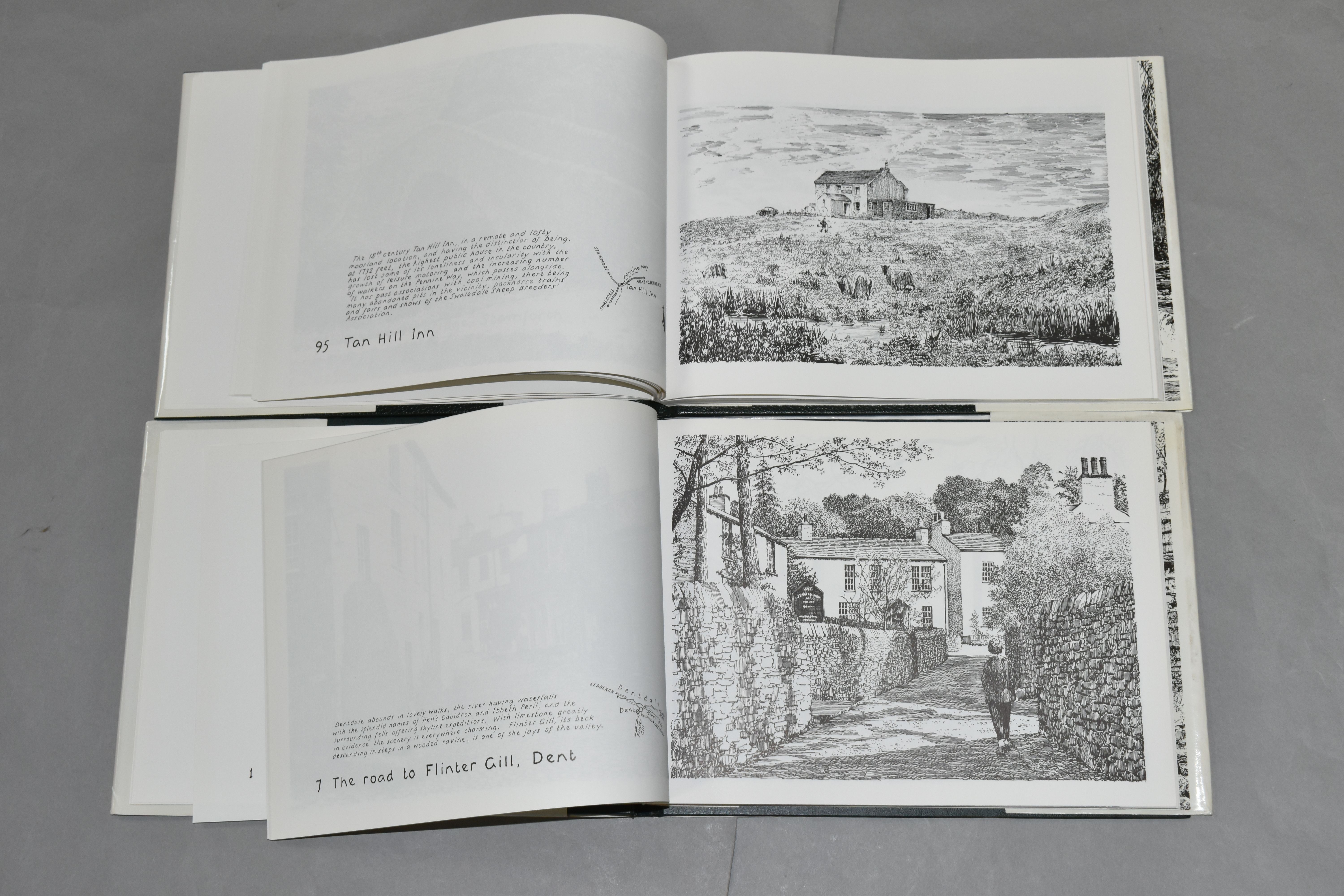 ALFRED WAINWRIGHT - TWO BOOKS, later editions of A dales Sketchbook and A Second Dales Sketchbook, - Image 6 of 11