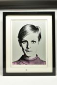 NUALA MULLIGAN (BRITISH CONTEMPORARY) 'COVER GIRL', a signed limited edition print of 1960's icon '