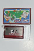 BLACK JACK GAME & WATCH BOXED, box only contains minor wear and tear, requires replacement