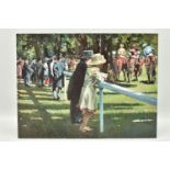 SHERREE VALENTINE DAINES (BRITISH 1959) 'ON PARADE', a signed limited edition print on board