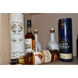 SIX BOTTLES OF WHISKY, comprising one bottle of BOWMORE LEGEND Islay Single Malt, 40% vol. 700ml,