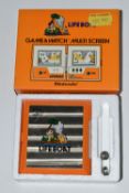 LIFEBOAT GAME & WATCH BOXED, box only contains minor wear and tear, the system's batteries require
